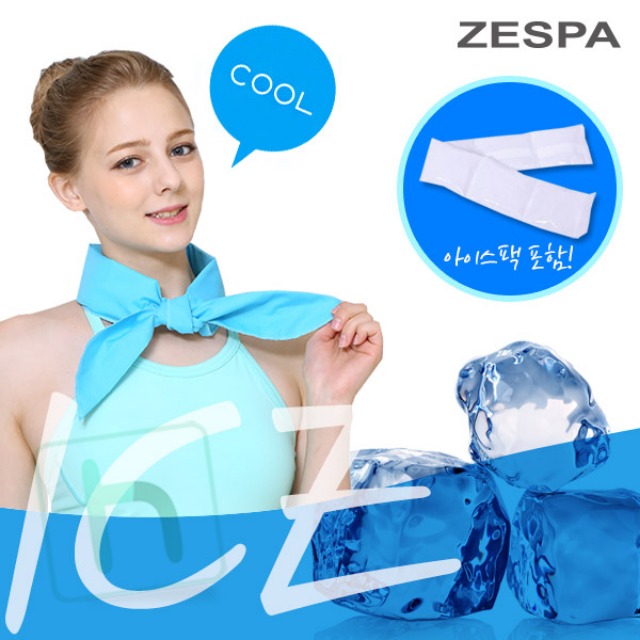 제스파 ZP300 쿨 얼음머플러 블루
